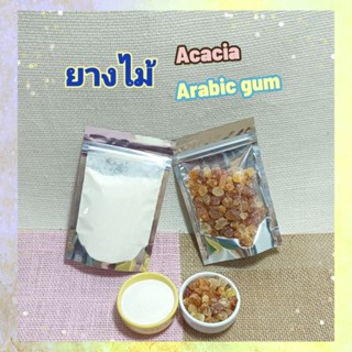 สินค้า ยางไม้ Arabic gum/Acacia gum 50g ยางไม้ธรรมชาติ สำหรับสัตว์เลี้ยง