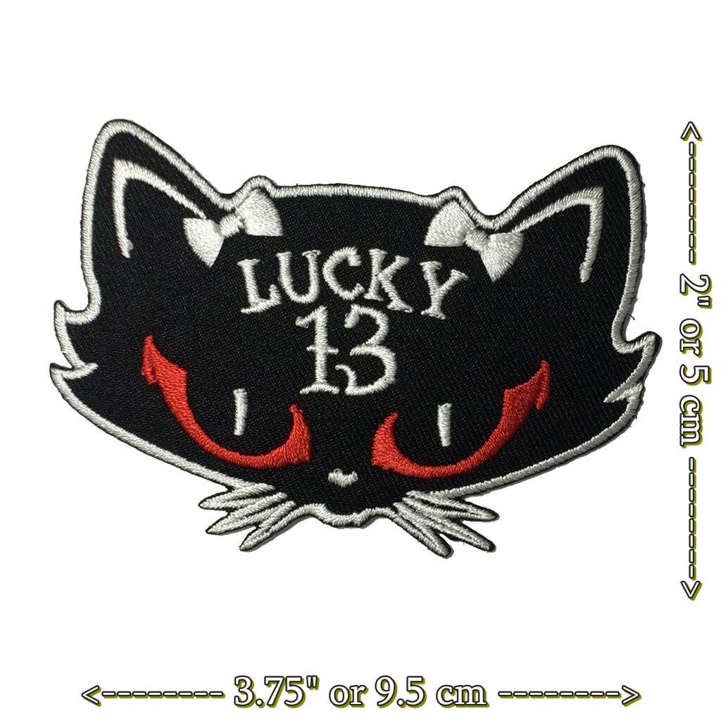 เลข-13-lucky-number-ตัวรีดติดเสื้อ-อาร์มรีด-อาร์มปัก-ตกแต่งเสื้อผ้า-หมวก-กระเป๋า-แจ๊คเก็ตยีนส์-hipster-embroidered-ir