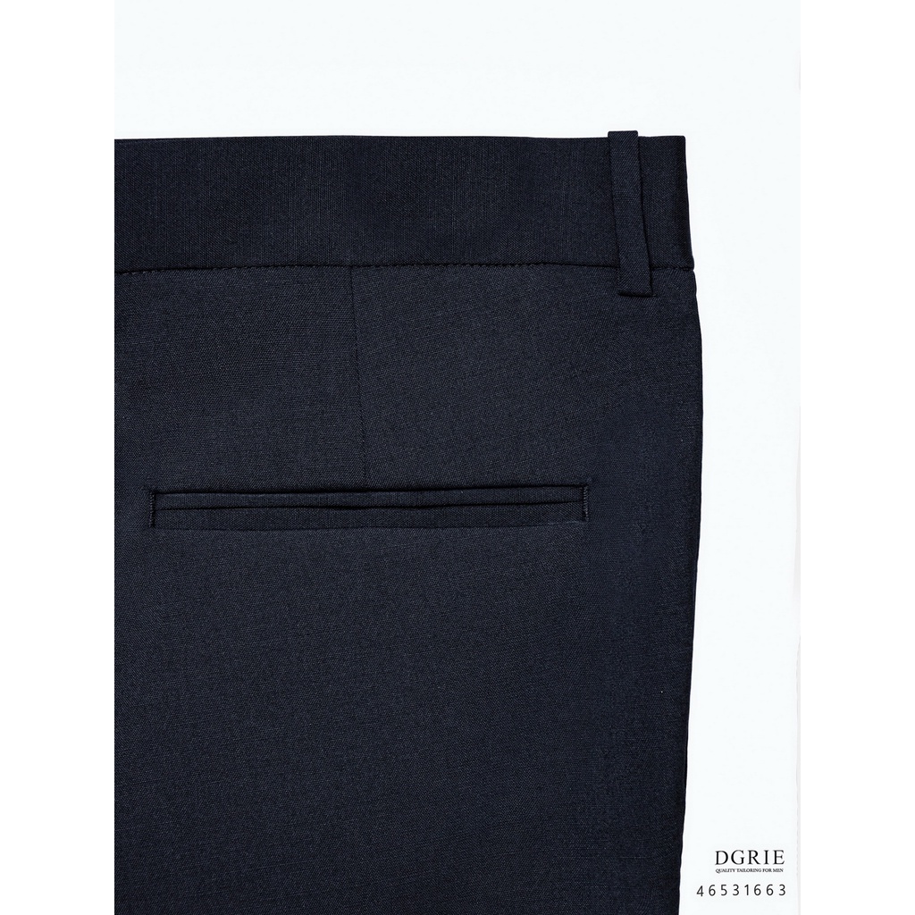 dgrie-premim-dark-navy-wool-spandex-pants-กางเกงสีกรมผ้าสแปนเด็กซ์