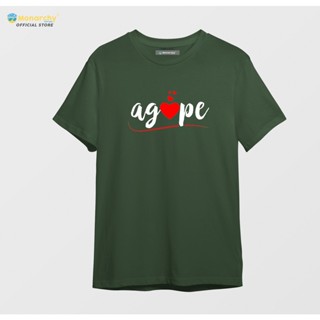 เสื้อยืดผู้หญิง เสื้อเบลาส์ ราชาธิปไตย AGAPE TSHIRT วาเลนไทน์คอลเลกชันสําหรับผู้ชายและผู้หญิง kz/