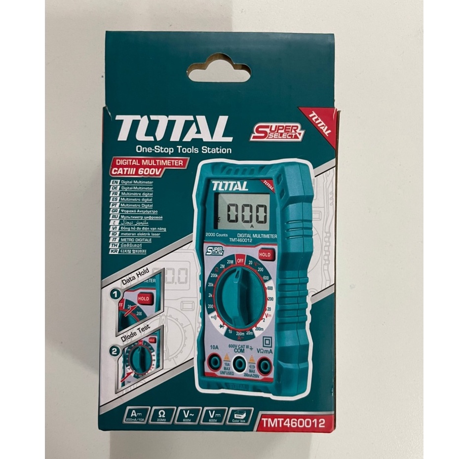 total-ดิจิตอล-มัลติมิเตอร์-เครื่องวัดแรงดันไฟฟ้า-เครื่องวัดกระแสไฟฟ้า-digital-multimeter-โอห์มมิเตอร์-รุ่น-tmt460012