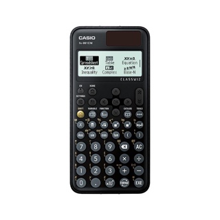 Casio Calculator เครื่องคิดเลข  คาสิโอ รุ่น  FX-991CW สำหรับนักเรียน นักศึกษา สมการ 4 ตัวแปร ประมวลผลเร็ว 10+2 หลัก สีดำ