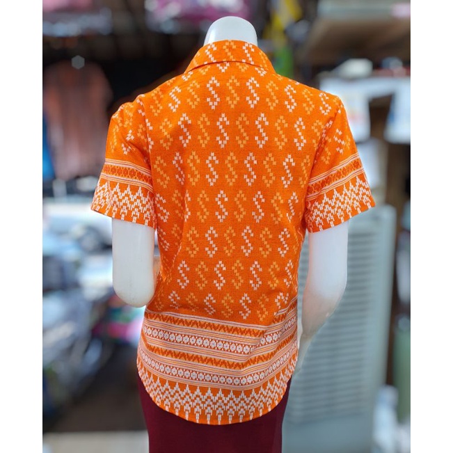 ภาพสินค้าเสื้อเชิ้ตลายขอ เสื้อเชิ้ตลายไทย เสื้อเชิ้ตทำงาน ทรงผู้หญิง จากร้าน fabricwarehouse บน Shopee ภาพที่ 7