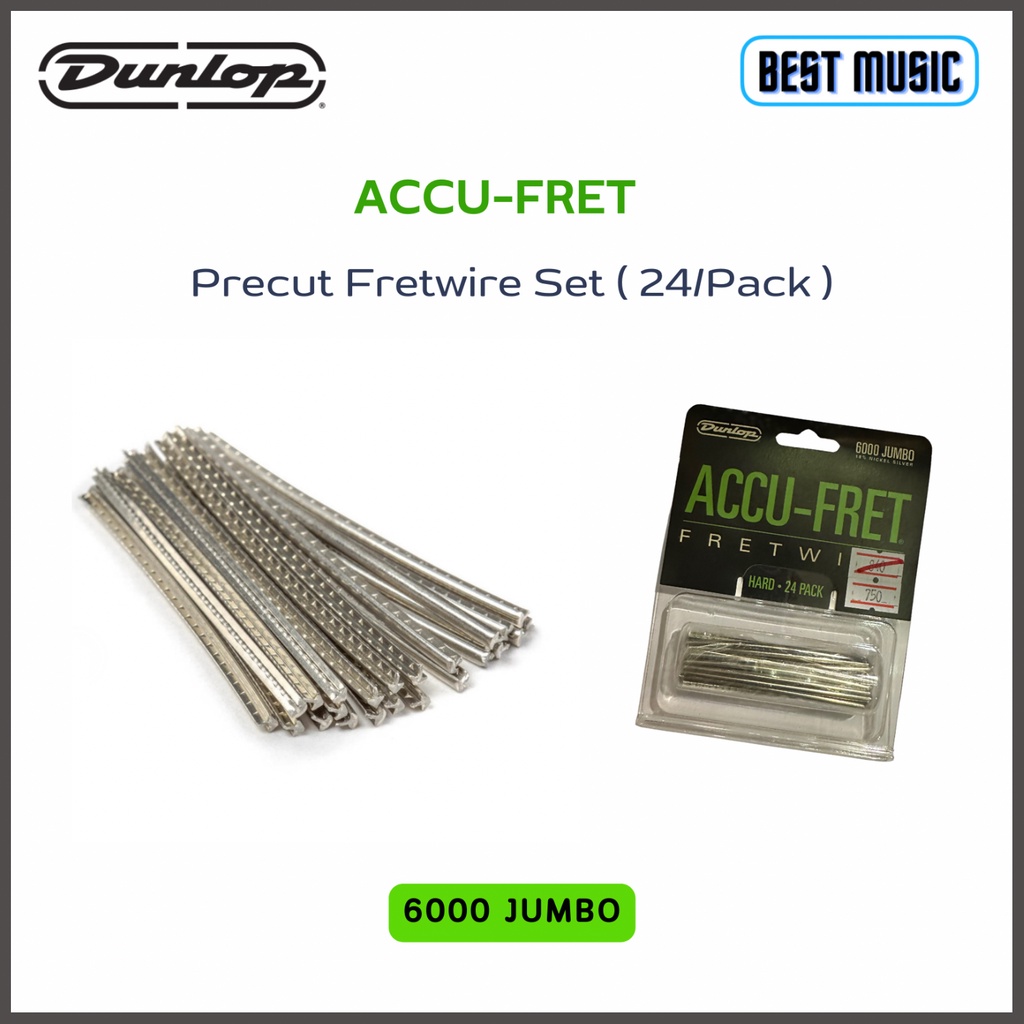 dunlop-6000-jumbo-accu-fret-fretwire-เฟรต-จัมโบ้-เบอร์-6000-แพ็ค-24-เส้น