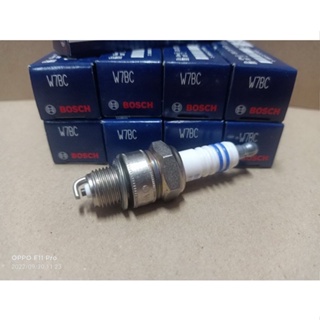 หัวเทียน  BOSCH  W7BC ( แท้ ) เกลียวกลาง ( ราคาต่อหัว )