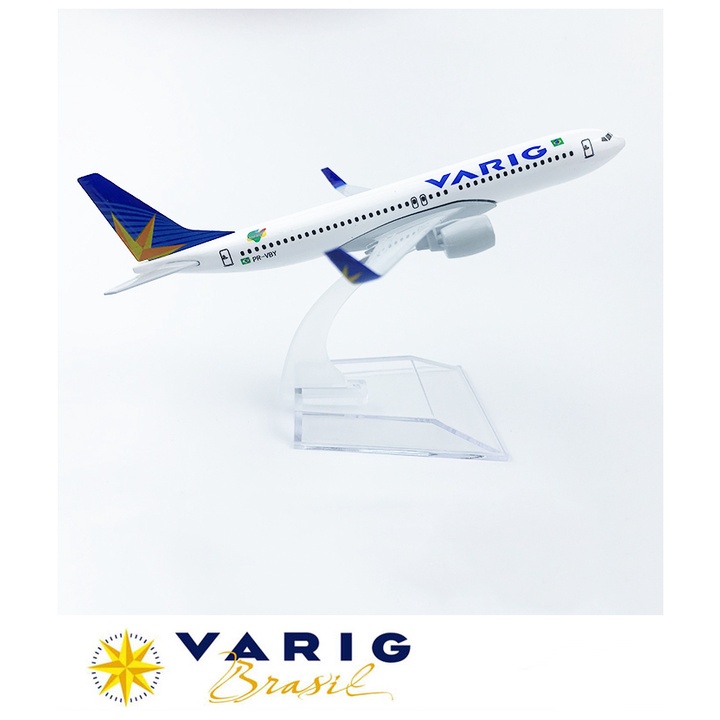 yalinda-brazil-varig-airlines-b737-aircraft-model-16cm-die-cast-metal-airplane-toy-model-plane-kids-gift