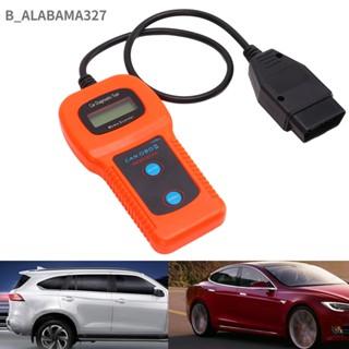 Alabama U480 เครื่องสแกนเนอร์วินิจฉัยรถยนต์ Obd2 หน้าจอ Lcd 10‐12V Dc