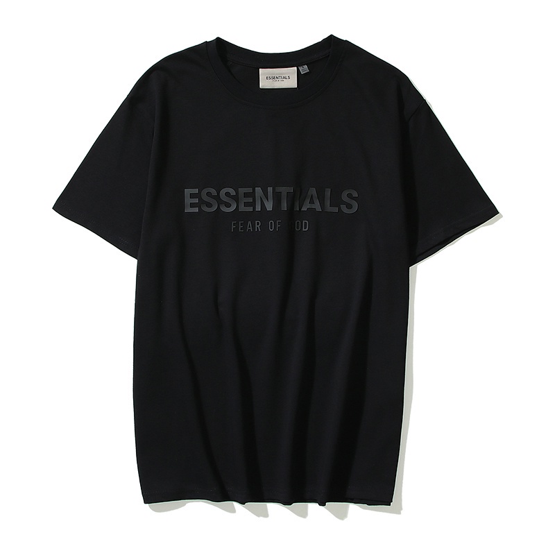 สินค้าพร้อมส่งสินค้าใหม่-essentials-fog-พิมพ์สตรีทแวร์รูปแบบนามธรรมแฟชั่นเสื้อยืดคู่รักเสื้อยืด-s-xl