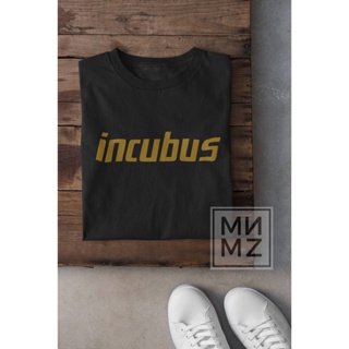 เสื้อยืดแฟชั่น INCUBUS ร็อคมิวสิคแบนด์เสื้อ unisex ผู้ชายผู้หญิงงบทีสบาย ๆ คอกลมผ้าฝ้ายเสื้อยืด k:S