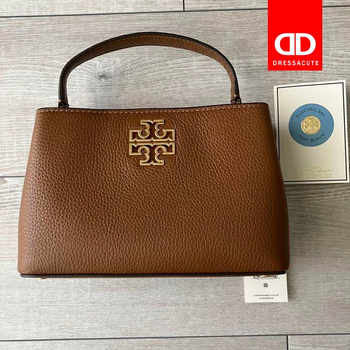 พร้อมส่ง-tory-burch-britten-micro-satchel-แท้-moose