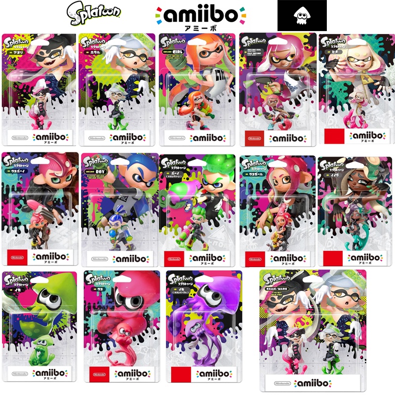 [BTF] ฟิกเกอร์ Nintendo Splaton Jet Warrior amiibo splatoon 3 HA5N ...