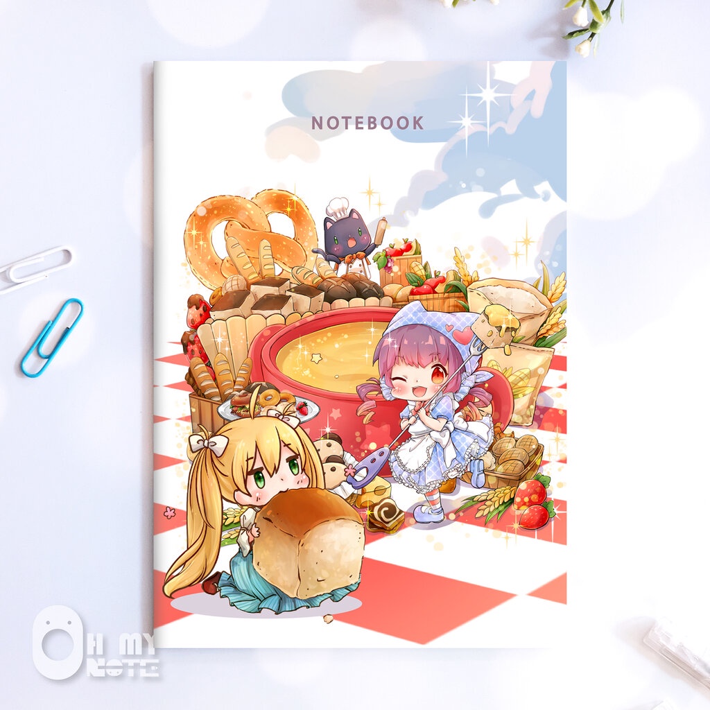 ohmynote-สมุดโน้ตน่ารัก-ขนาด-a5-หนา-32-หน้า-เย็บลวด