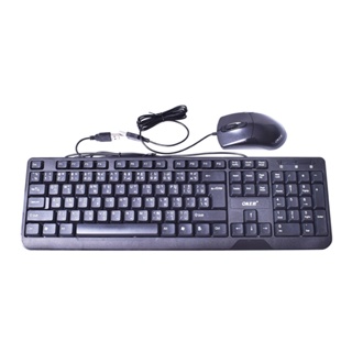 ภาพขนาดย่อของภาพหน้าปกสินค้าOKER KM-3189 Keyboard+Mouse รุ่น KM-3189 USB จากร้าน umbrella_it บน Shopee