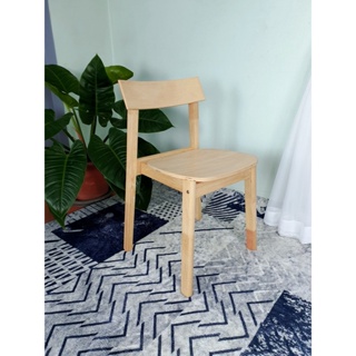 เก้าอี้รับประทานอาหารไม้ยางพารา รุ่น : C800-F ( 4 ตัว / กล่อง )
