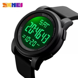 สินค้า SKMEI 1257 นาฬิกาข้อมือ ดิจิตอล ไฟ LED กันน้ำ ของแท้ 100%