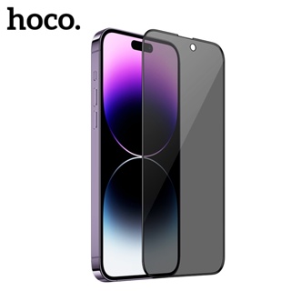 Hoco A12 Pro ฟิล์มกระจกนิรภัย กันรอยหน้าจอ กันแอบมอง กันตก สําหรับ 14 Pro Max Phone 14 14 Pro 14 Plus
