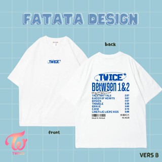 สินค้าพร้อมส่ง อัลบั้มเสื้อผ้า ลายศิลปินเกาหลี TWICE BETWEEN 1 & 2