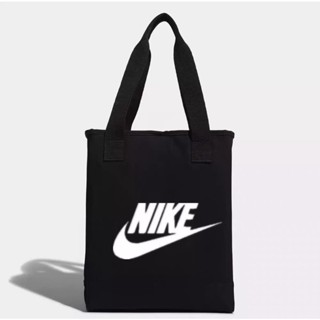 กระเป๋าผ้าNike เนื้อผ้าดี ใส่ของได้เยอะมีซิป กระเป๋าผ้าสำหรับนักเรียนมหาวิทยาลัยสะพายข้าง ผ้าสบายๆสำหรับผู้ชายผู้หญิง