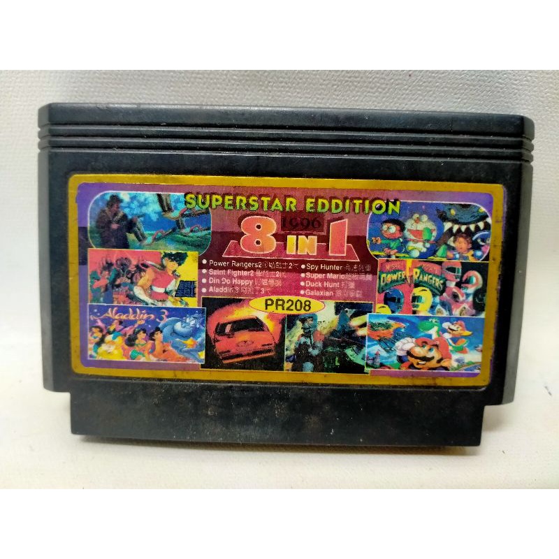 ตลับเกมรวม 8 in 1 เกมไม่ซ่ำเกมดีๆในตลับเพียบ | Shopee Thailand