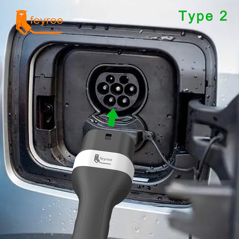 feyree-ev-สายชาร์จ-type2-ตัวเมีย-32a-7kw-1-เฟส-3-เฟส-11kw-22kw-iec62196-2-สําหรับรถยนต์ไฟฟ้า