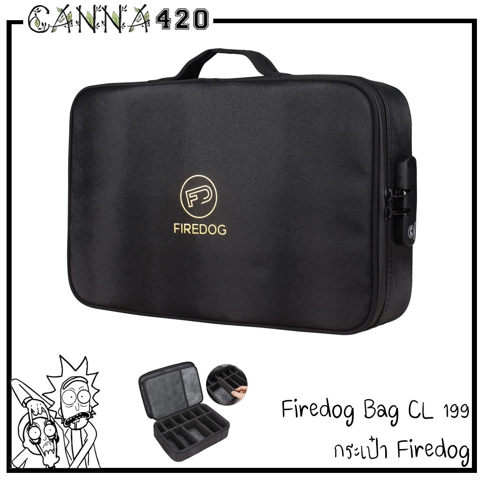 firedog-bag-cl-199-กระเป๋าทรงเท่-เก็บกลิ่น-มีที่ล็อค-420-สำหรับพกพา-smell-proof