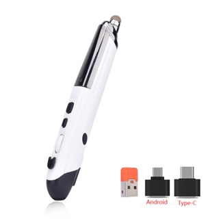 The New Pen Mouse Wireless Handwriting Laser Pen Mouse Personality 2.4G Mouse Supports PC, Smart TV, Set-Top Box Windows
