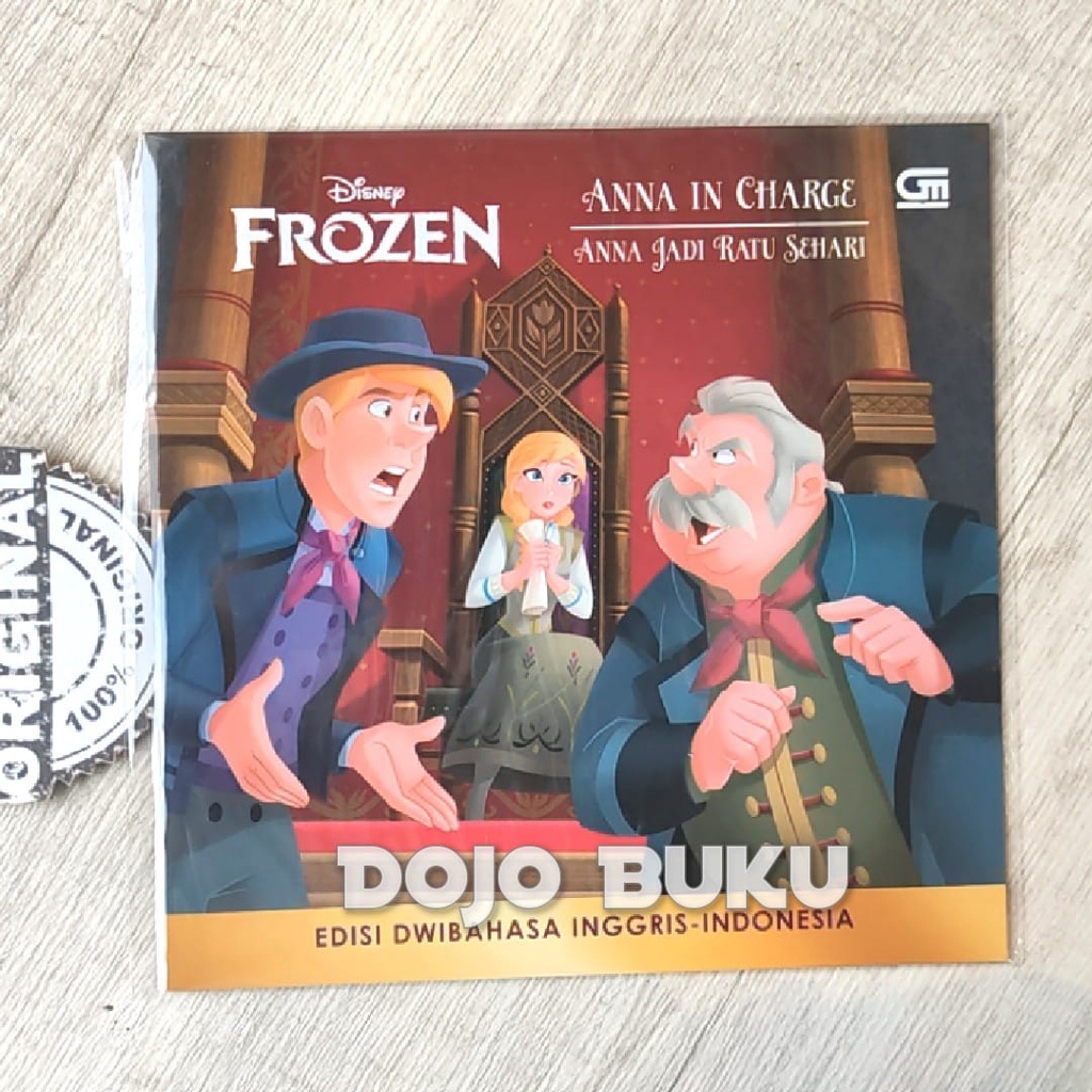 หนังสือ RATU Frozen Anna Queen A Day by The Walt Disney
