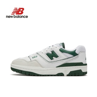 ภาพหน้าปกสินค้าNew Balance 550 \"Premuim Pack\" trendy retro basketball shoes in unisex green ที่เกี่ยวข้อง