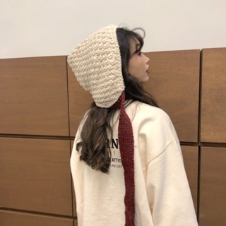 ภาพขนาดย่อของภาพหน้าปกสินค้าหมวกผ้าขนสัตว์ถักเปีย แฮนด์เมด สไตล์ญี่ปุ่น เหมาะกับฤดูใบไม้ร่วง ฤดูหนาว สําหรับผู้หญิง จากร้าน missuhome.th บน Shopee ภาพที่ 6