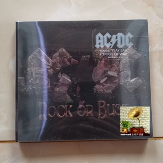 แผ่น CD อัลบั้มเพลงร็อค ร็อค หรือ หน้าอก AC/DC นําเข้าจากออริจินัล พร้อมส่ง