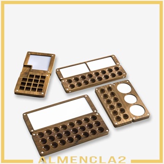 [Almencla2] กล่องไม้พาเลท สําหรับใส่สี ผสมสี