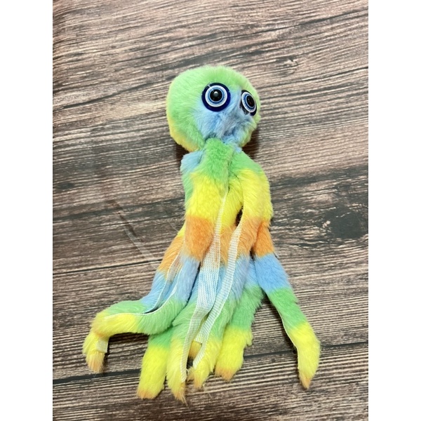 ภาพสินค้ากระเป๋าพวงกุญแจปลาหมึกตุ๊กตามีสีสันสีสุ่ม New colorful octopus keychain ZYCS จากร้าน pandawin2020 บน Shopee ภาพที่ 7