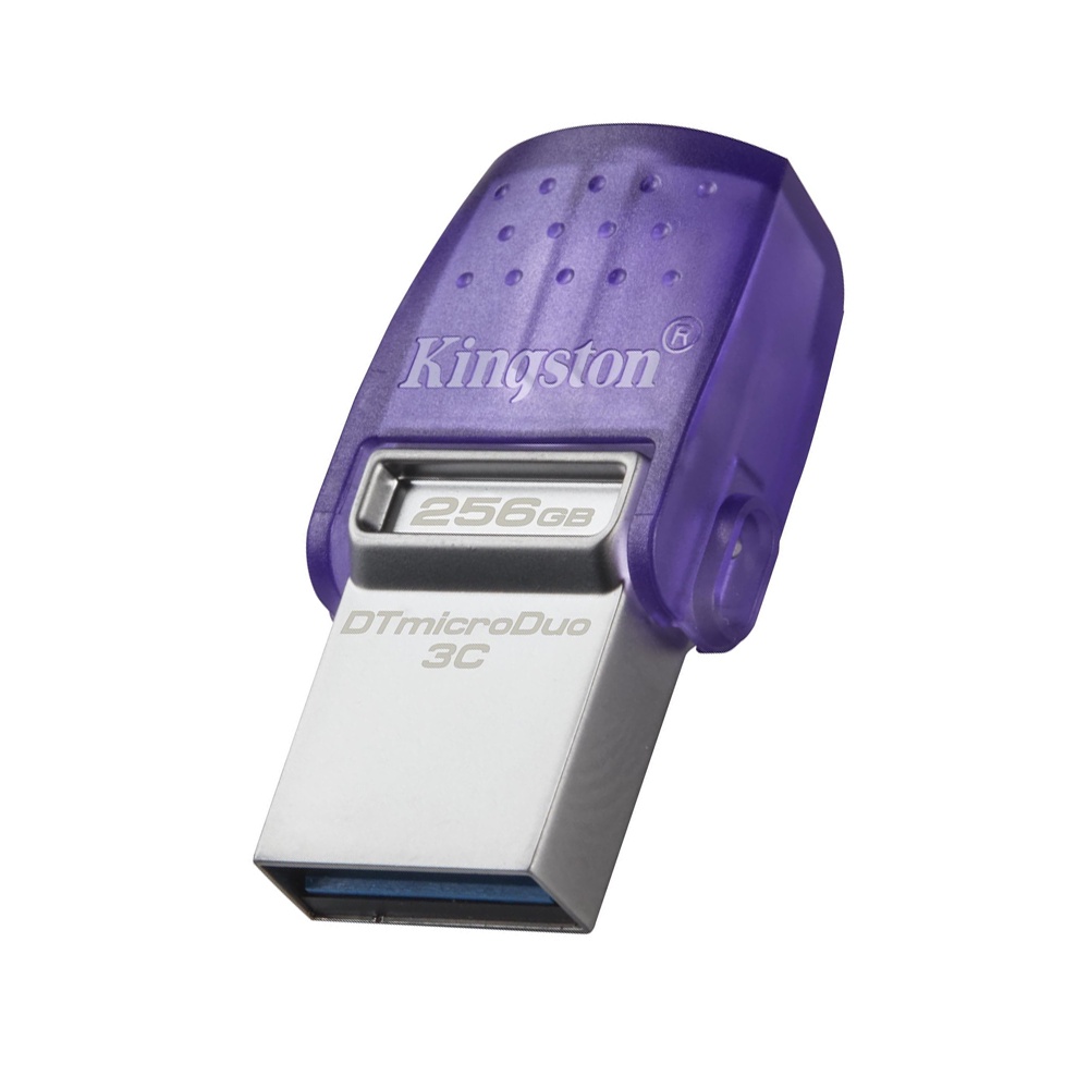 Kingston 256GB DataTraveler microDuo 3C 200MB/s Dual USB-A + USB-C สี ...