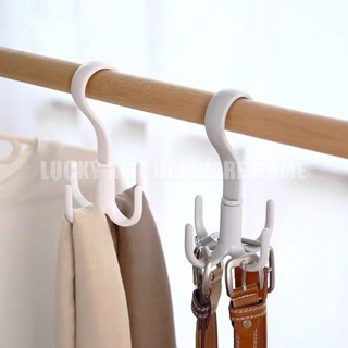 มัลติฟังก์ชั่สี่กรงเล็บตะขอหมุน windproof coat hook แขวนรองเท้าและกระเป๋า 360 องศาหมุน tie hook ขายส่ง 309