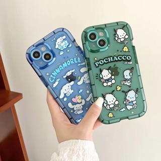 ✨ส่งเชือกเส้นเล็ก✨เคสไอโฟน14 Pro Max 13 12 11 เคส for iPhone 14พลัส น่ารัก ลูกสุนัข  พกง่ายๆ การป้องกันการตก Case