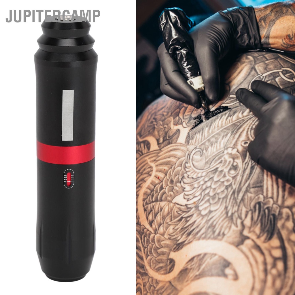 jupitercamp-ชุดเครื่องสักโรตารี่-ปากกาพาวเวอร์ซัพพลายไร้สาย-dc-1500mah-สําหรับมือใหม่