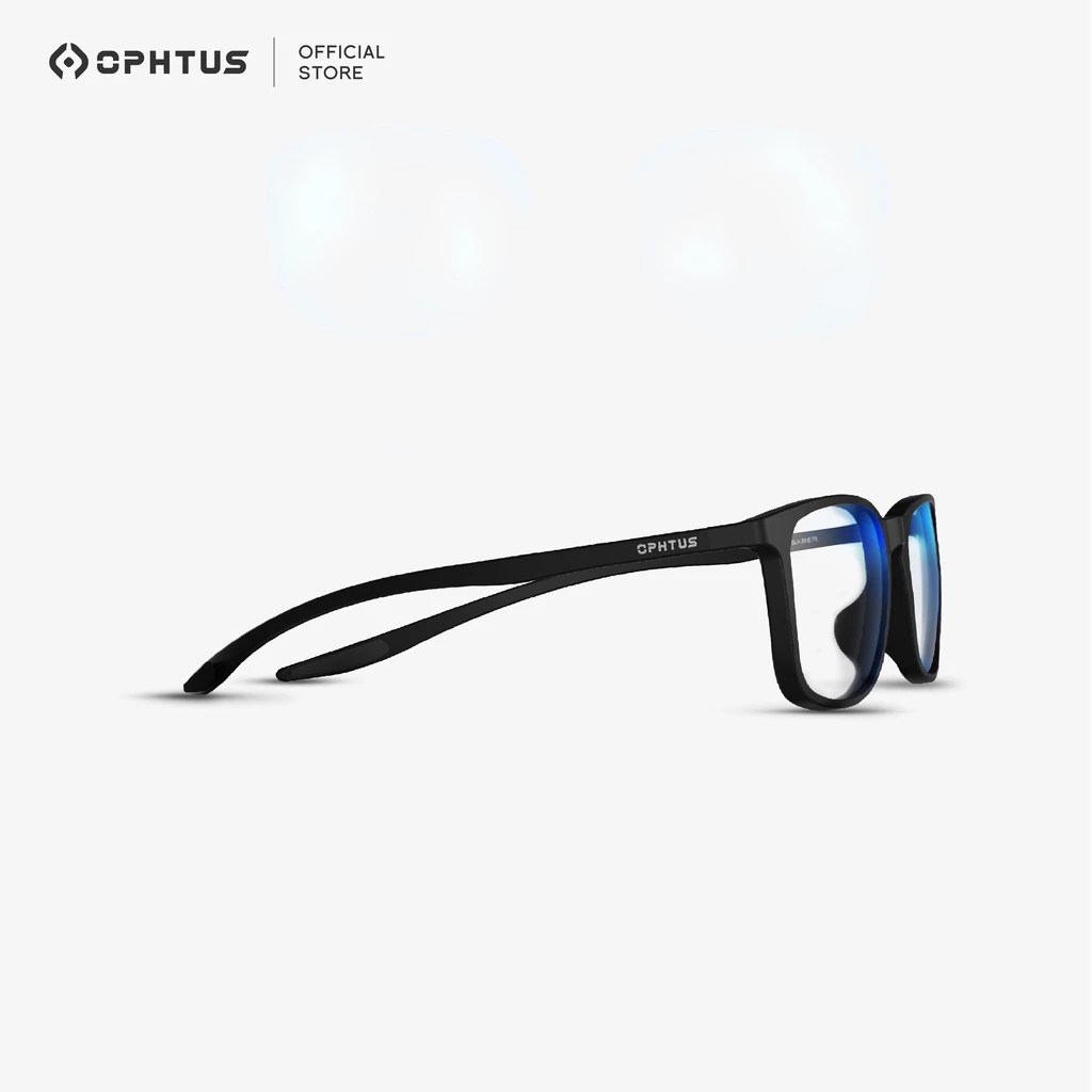 OPHTUS รุ่น Saber แว่นกรองแสงสำหรับเกมเมอร์ เลนส์ RetinaX Clear