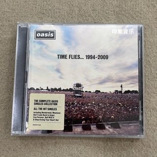 ใหม่ แผ่น CD อัลบั้มเพลง Oasis Time Flies 1994-2009 Featured 2CD นําเข้า พร้อมส่ง