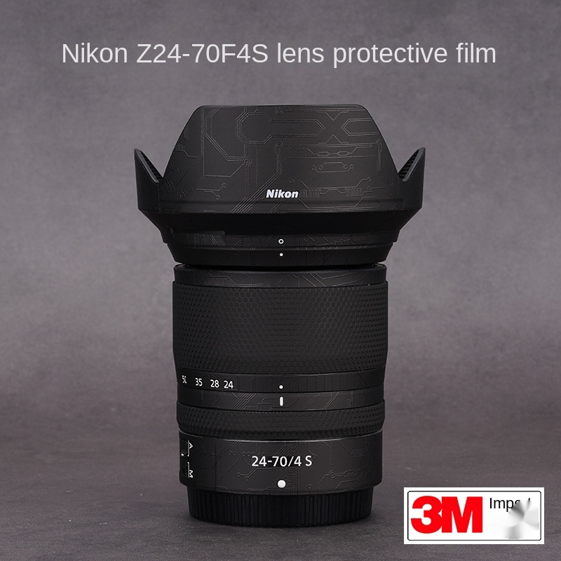 ภาพหน้าปกสินค้าฟิล์มสติกเกอร์คาร์บอนไฟเบอร์ ป้องกันรอย สําหรับ Nikon Z 24-70 F4S NIKON2470F4 3M