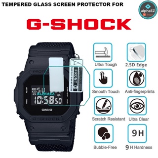 Casio G-Shock DW-5600BBN-1 ฟิล์มกระจกนิรภัยกันรอยหน้าจอนาฬิกาข้อมือ 9H DW5600 DW5610 GM5600 GWB5600