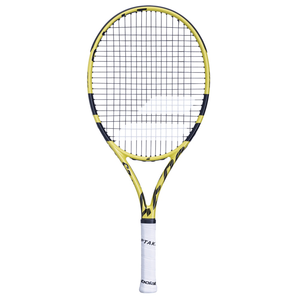 babolat-ไม้เทนนิสเด็ก-aero-junior-25-tennis-racket-yellow-black-140251