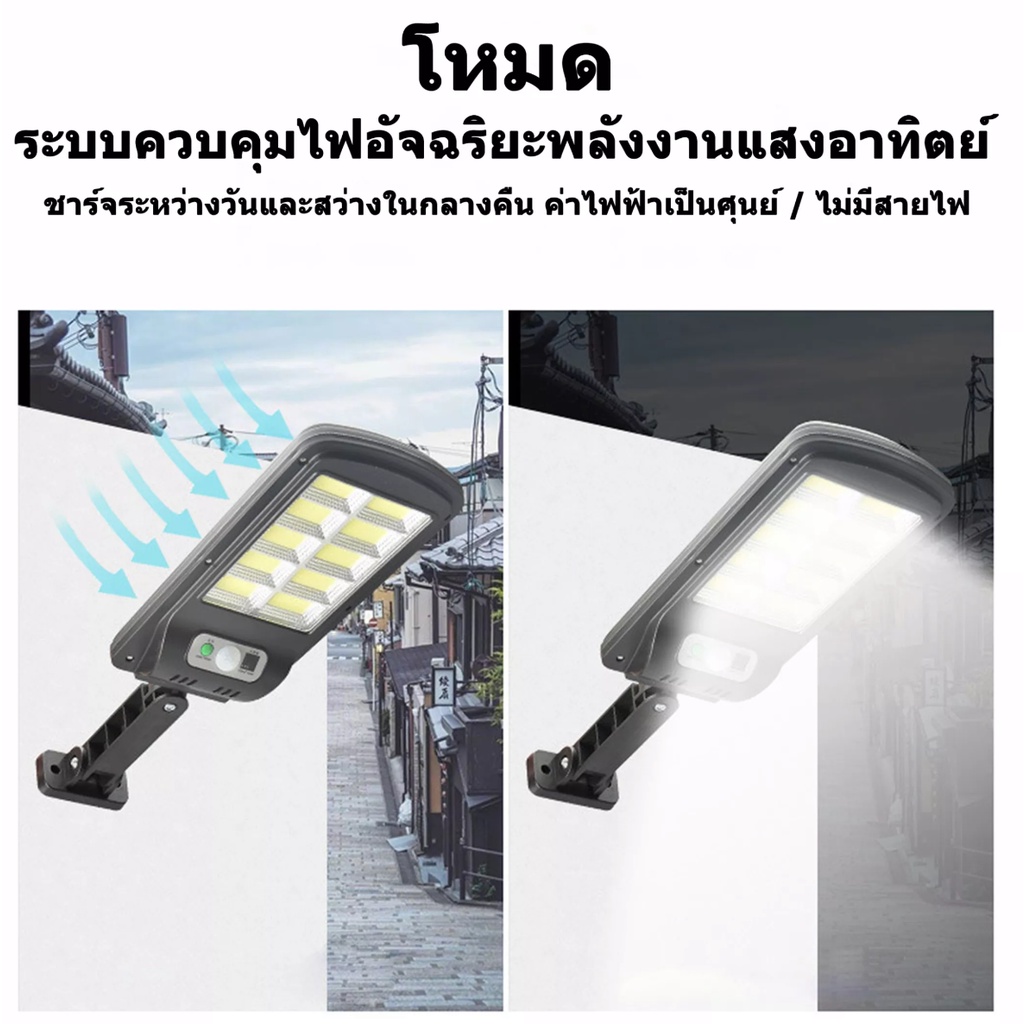 ไฟถนน-โคมไฟถนน-solar-led-360w-ไฟตกแต่ง-ไฟเซ็นเซอร์-solar-cell-ไฟโซล่าเซลล์-พลังงานแสงอาทิตย์solar-street-light