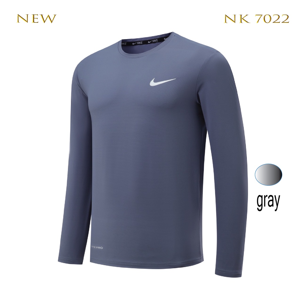 ใหม่ล่าสุด-เสื้อออกกำลังกายแขนยาว-รุ่น-nk-7022