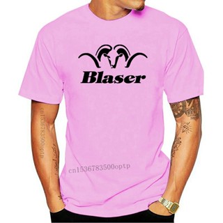 เสื้อครอปสายฝอ - เสื้อยืดผู้ชายปี 2022 Blaser เยอรมนี Gun Blah - Zer S - เสื้อยืดสีขาวเสื้อยืดสีขาว