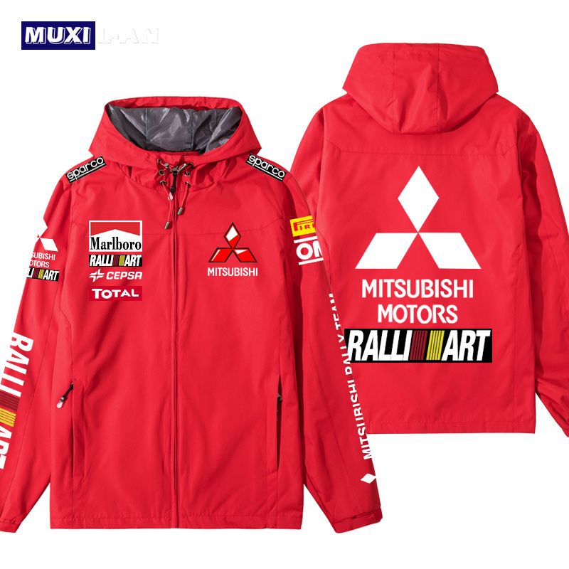 The Paris Dakar Rally Mitsubishi racing suit ralliart division custom ...