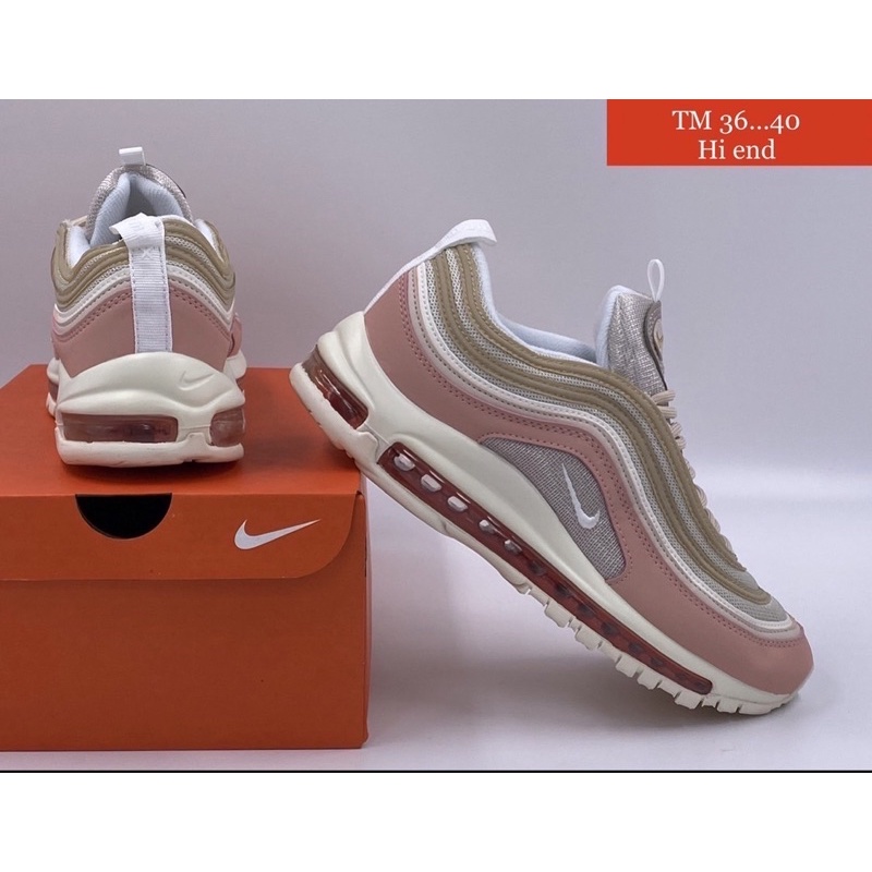 รองเท้าผ้าใบ-new-รุ่น-air-max-97สีพาสเทลมีไซส์36-40-สินค้าพร้อมกล่อง-ใบเสร็จ-ไซส์มาตราฐาน-รับประกันสินค้าคุณภาพ