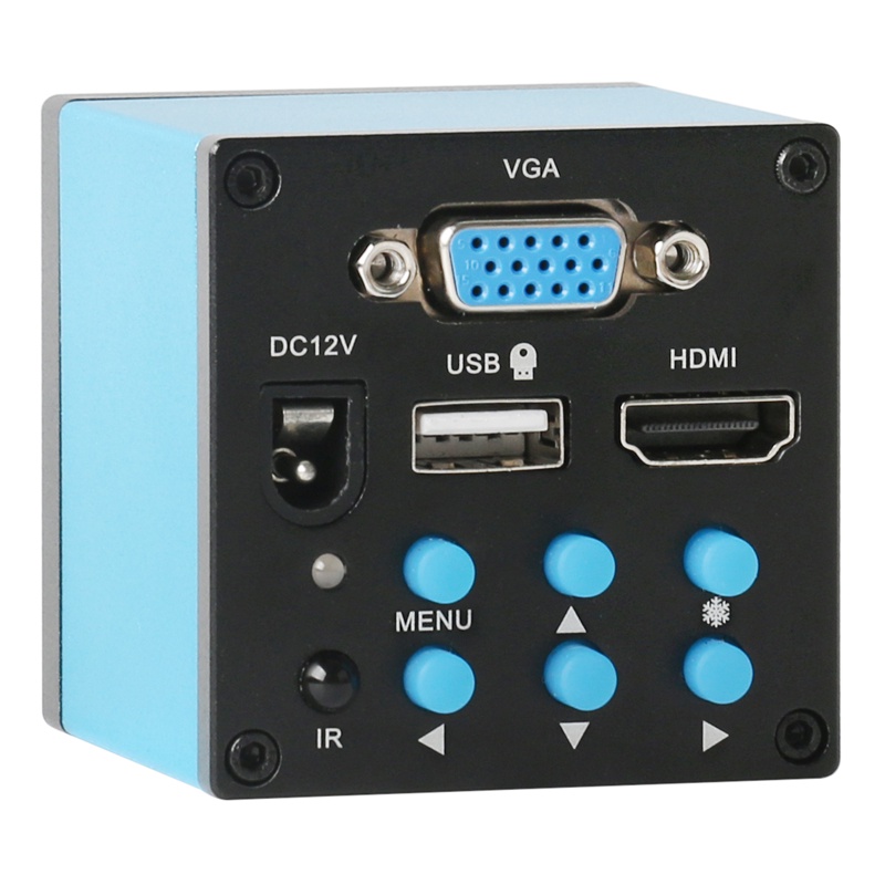 Sony Sensor 1080P HDMI VGA อุตสาหกรรมกล้องจุลทรรศน์วิดีโอดิจิตอลกล้อง U ...