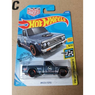 ❀▦▦Mazda Repu Blue Gray Diecast Car Toys for Kids