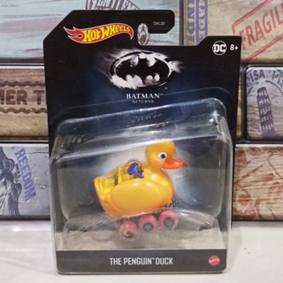 ﺴ✹☎Hot Wheels Batman Series Retro Batmobile Classic TV Series Batcopter The Penguin Duck