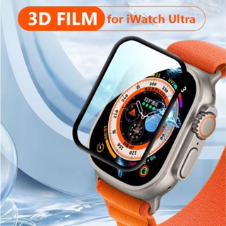 ภาพหน้าปกสินค้าฟิล์มกันรอยหน้าจอ สําหรับ Apple Watch Ultra 49 มม. TPU Watch 3D ฟิล์มป้องกันเต็มรูปแบบ สําหรับ Apple Watch Ultra 8 ที่เกี่ยวข้อง